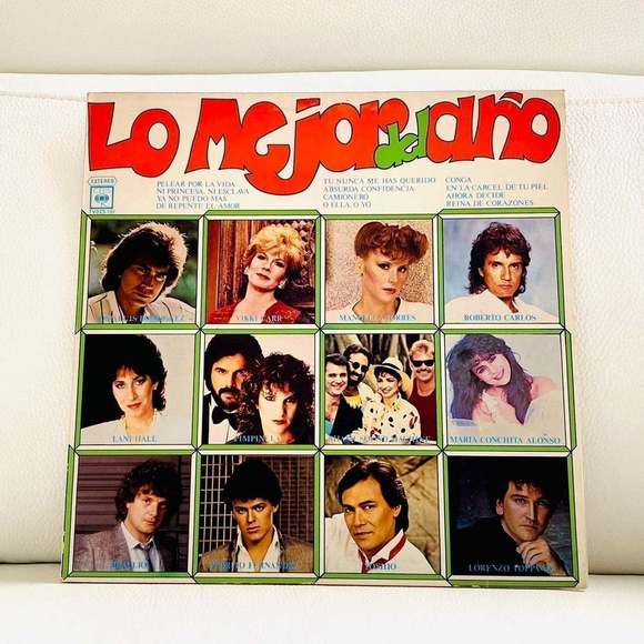 LP Various - Lo Mejor Del Ano Vinyl Record